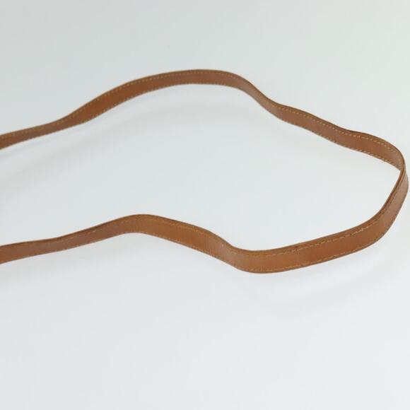 CELINE Macadam Canvas Shoulder Bag Pvc Brown Gold - Picture 7 of 13